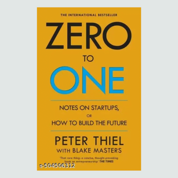 Zero to One Business Best Seller Book
